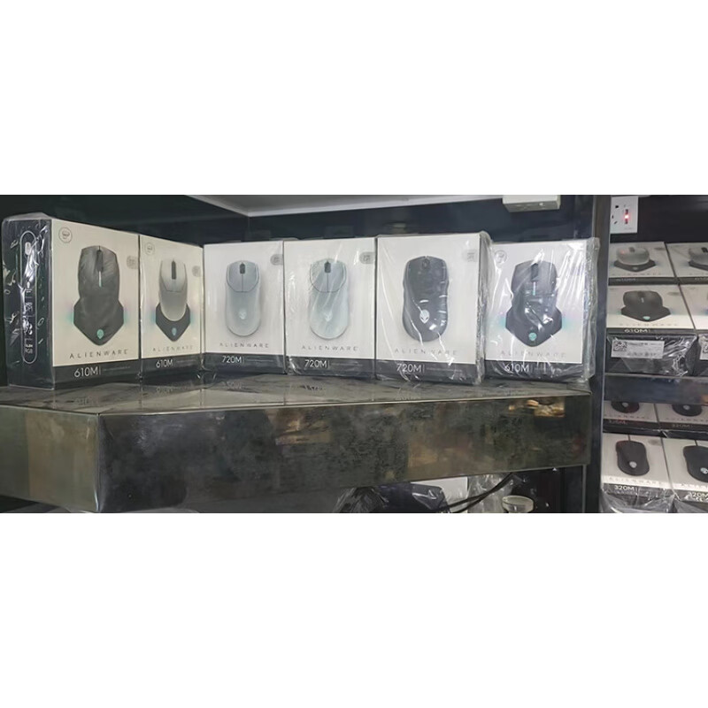 外星人（Alienware）键盘AW410K AW510K 920K游戏机械键盘 茶轴 红轴 510K红轴 白