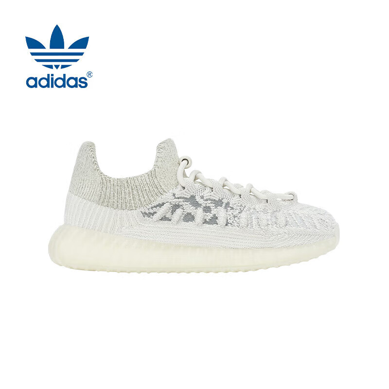 阿迪达斯三叶草YEEZY350春夏椰子儿童休闲鞋HQ4632UK3.0码35.5码