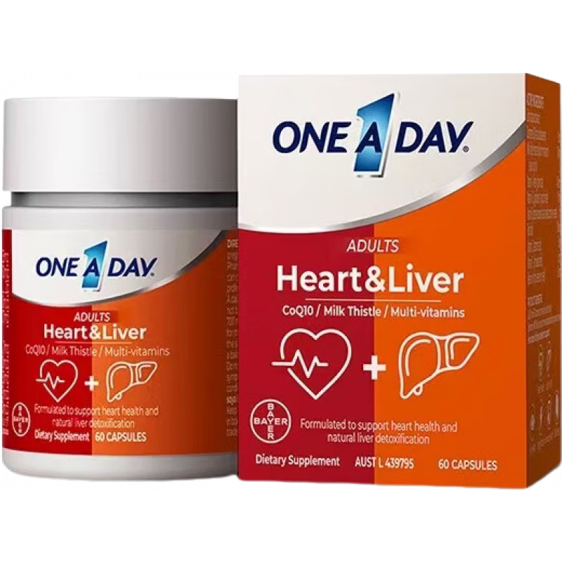 ���ڲ������ݶ���BAYER��OneADay�ĸα��̼���Ƭ��øQ10�����ాҹ��ά����Ӫ�� �ݶ��ĸα�60��*1ƿ 131.9Ԫ