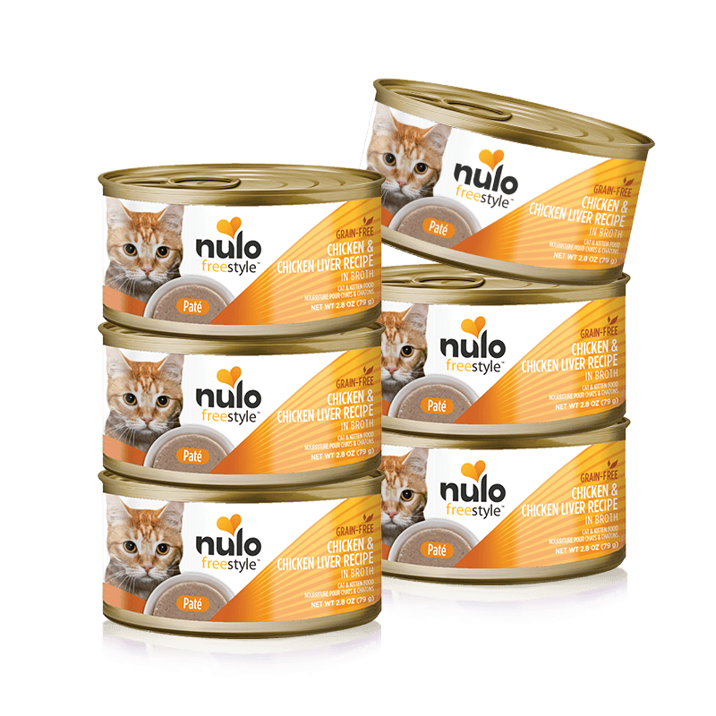 NULO自由天性猫罐头主食湿粮全价高蛋白低敏易消化成猫幼猫粮 鸡肉鸡肝|79g*6 26年10月
