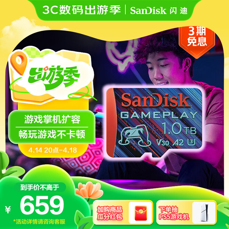 SanDisk TF�ڴ濨 1TB A2 U3 V30 4K