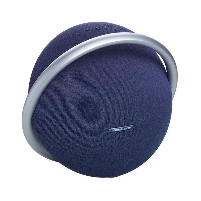 Harman Kardon哈曼卡顿Onyx Studio 8立体声无线蓝牙音箱音响 非凡音质 小巧便携 自动校准功能 清晰免提通话 navy深蓝