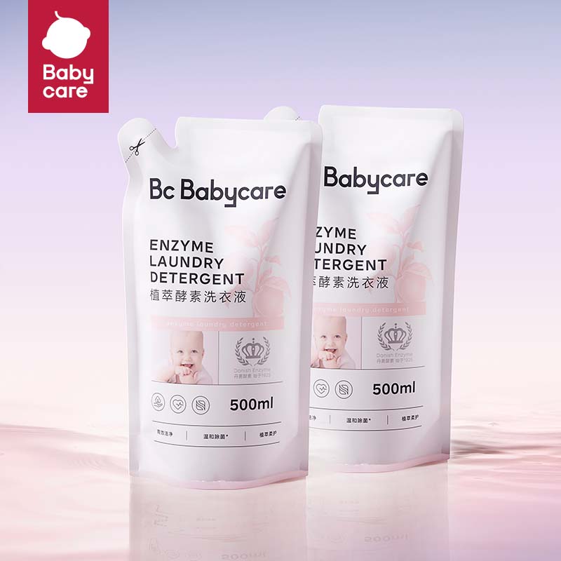 babycareֲ�ͽ���ϴ��Һ��Ҷϵ�б���ר��Ӥ�׶�ͯϴ��Һ ��1L����Ҷϵ��500ml*2�� 8.9Ԫ