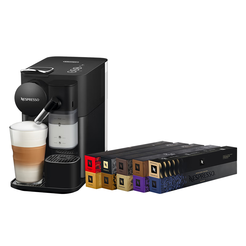 Nespresso��˹�������ҿ��Ȼ�ȫ�Զ����ð칫�Ҵ���������һ���ѹ��ȡ��ʽ���ڵ��������� F121ĥɰ�ڼ�������ʦ10��װ 2043.98Ԫ