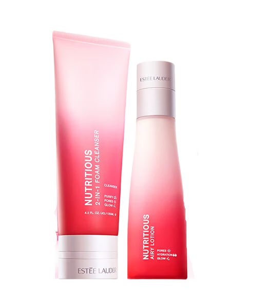 【99新】雅诗兰黛红石榴护肤品套装（乳液100ml+洗面奶125ml）化妆品效期至26年5月