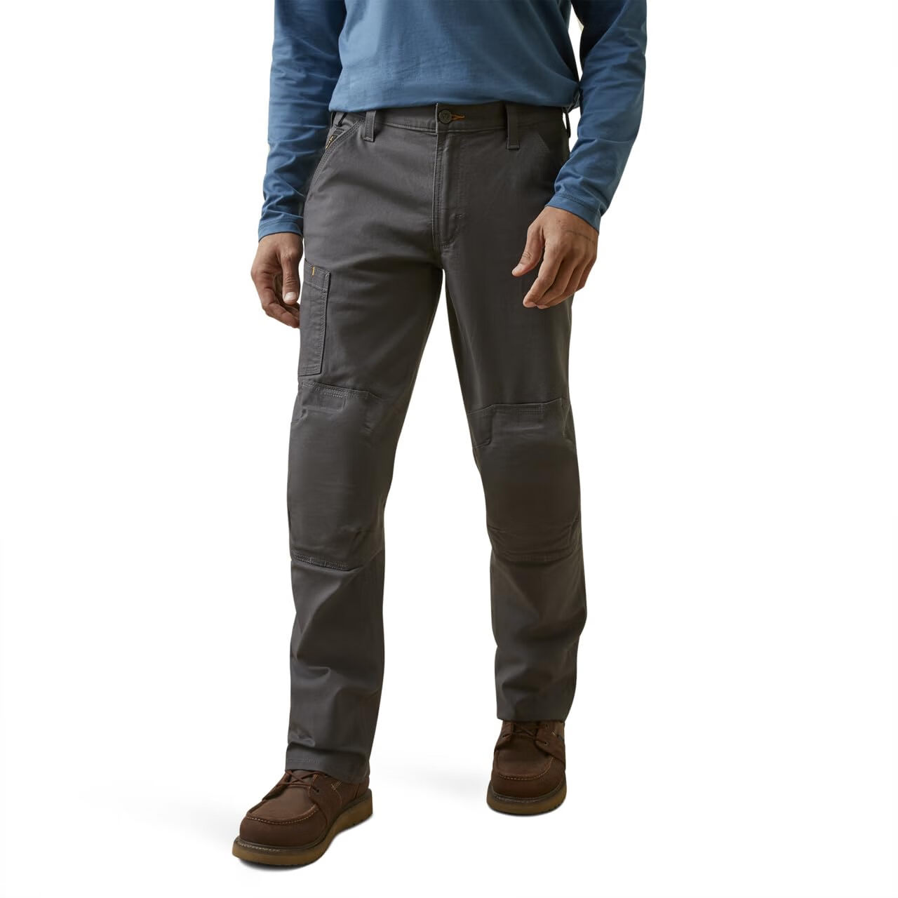 ariatAriat 男式 Rebar M5 直筒 坚韧护膝 直筒, Rebar 灰色 Rebar 灰色 35W x 34L