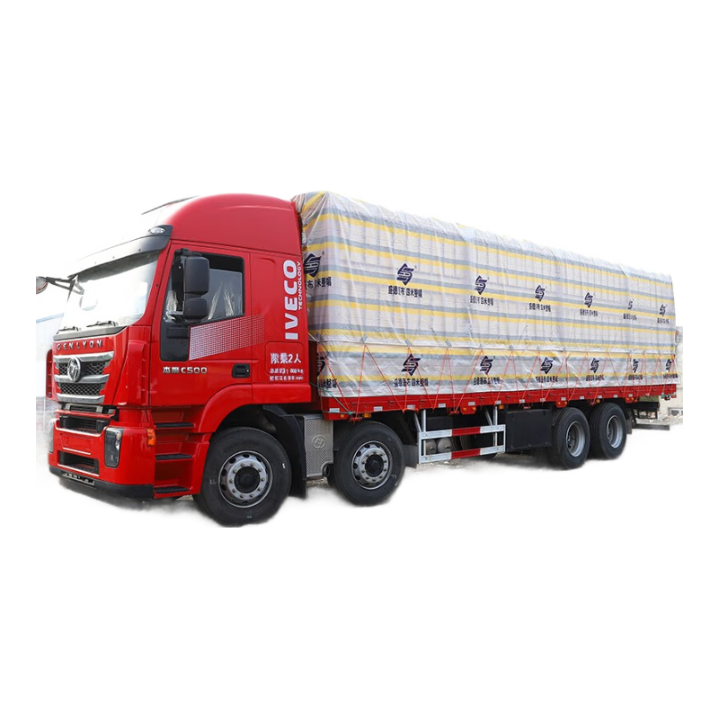 雙臨超輕耐磨貨車篷布防雨布4.2米6.8高欄車專用多種顏色可選支持定制 金包銀220克 4.2米高欄車頂布【寬4米*長5.5米