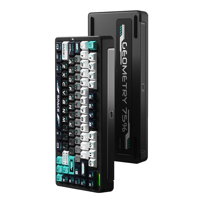 腹靈【國補立減15%】GEO75HE 頂配鋁合金TTC愛(ài)心軸RBG萬(wàn)磁王軸0死區RT精度0.005mm游戲辦公磁軸鍵盤(pán) 虛擬之心-TTC RGB萬(wàn)磁王軸 單模有線(xiàn)