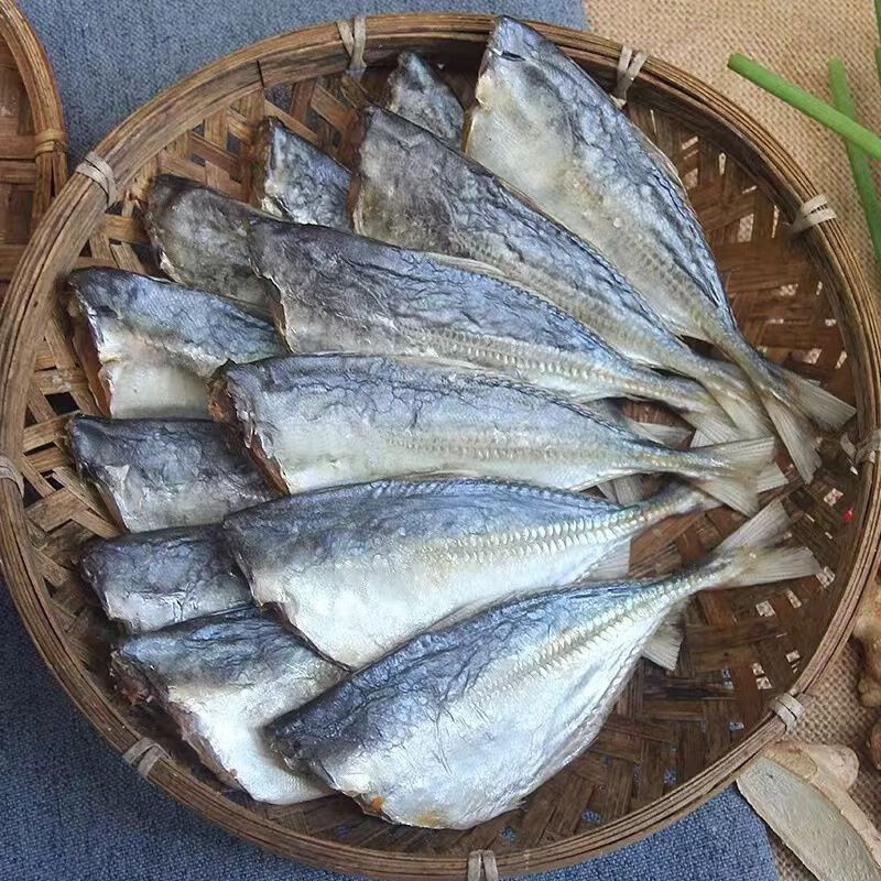 北海新曬咸魚干自曬風(fēng)干黃尾魚干海鮮干貨特產(chǎn)巴浪魚腌制海味 黃尾魚干250g