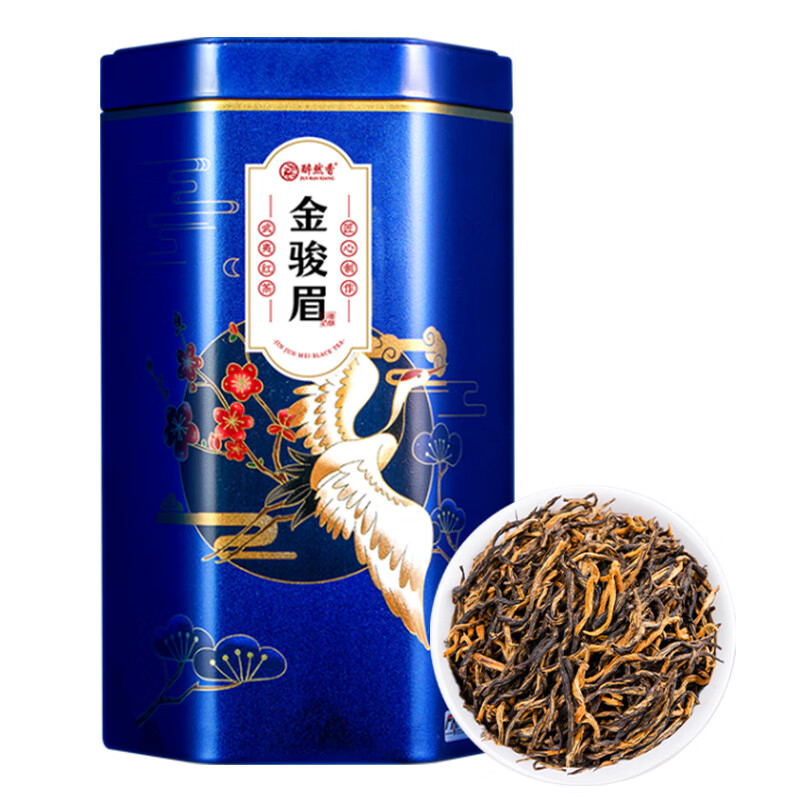 醉然香金駿眉紅茶濃香型茶葉武夷金俊眉 醉然香-金駿眉125g*1罐