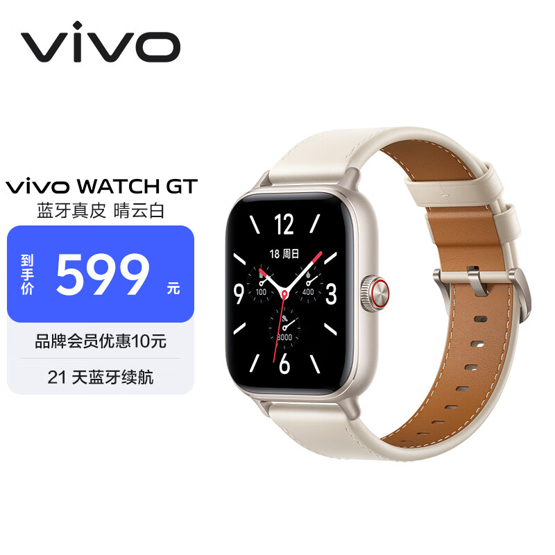 vivo WATCH GT ������ ���ư���Ƥ�����ֱ� ���Ӳ���ϵͳAI���鳬������ ����������˽�������Ů��