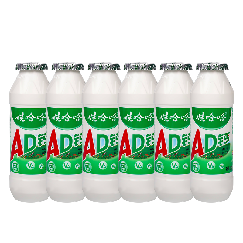 娃哈哈2月产 AD钙奶 100ml*12瓶