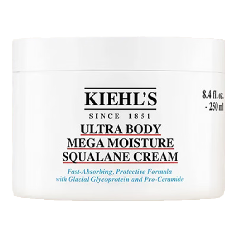 科颜氏（Kiehl's）高保湿身体霜250ml 身体乳保湿滋润春秋干燥舒缓修护