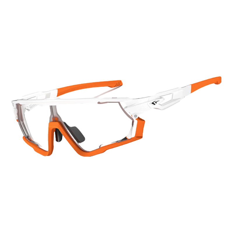 高特（OUTDO）騎行近視眼鏡一體定制自行車偏光墨鏡男女變色公路車運動太陽鏡 【新品】 變色不偏光67013.C498