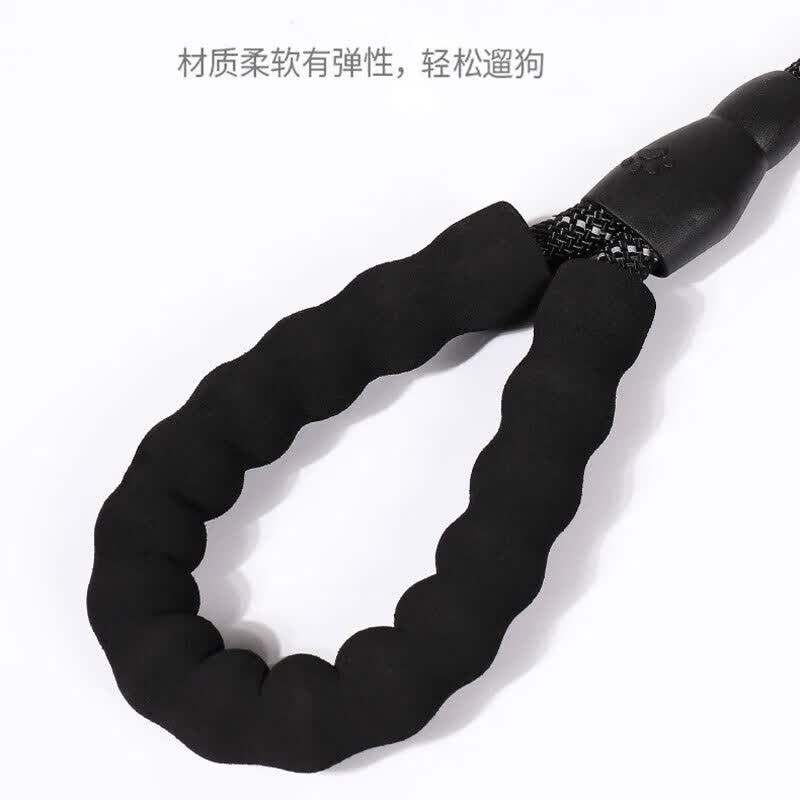 拉维佩特(LOVINGPET)p绳中型犬 柯基牵引绳P链遛狗绳泰迪比熊牵引绳狗绳p绳小型犬 红(2.0M) M(1.0)【参考15-40斤狗狗】