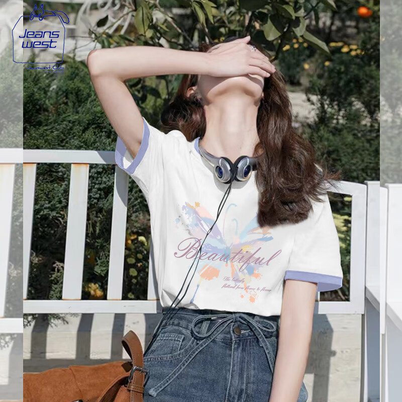 ���ڲ�����JEANSWEST CLUB��ά˹ײɫ����t��Ůʿ2025�¿���������������ļ�����