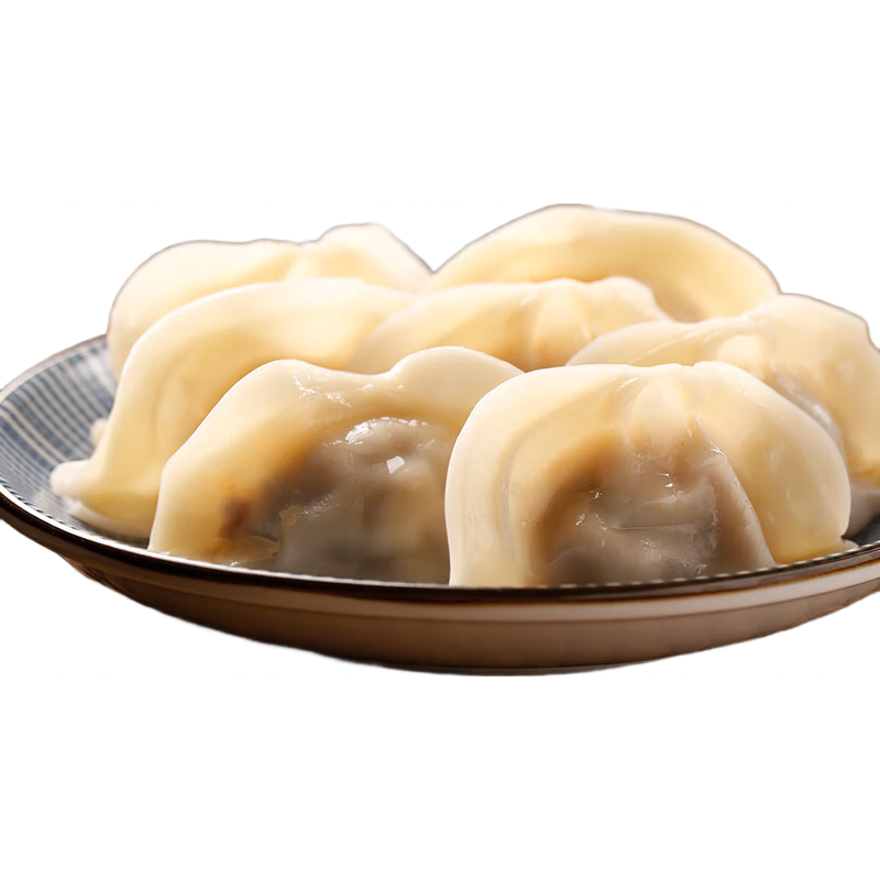 三全灌汤系列猪肉香菇口味饺子1kg约54只 速冻水饺早餐