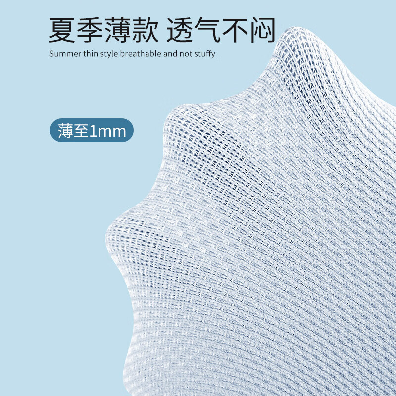 卡润尔夏季蚕丝护膝保暖透气老寒腿关节炎中老年人男女通用 夏季款丨灰色 2只装 L码丨适合腿围33-48cm