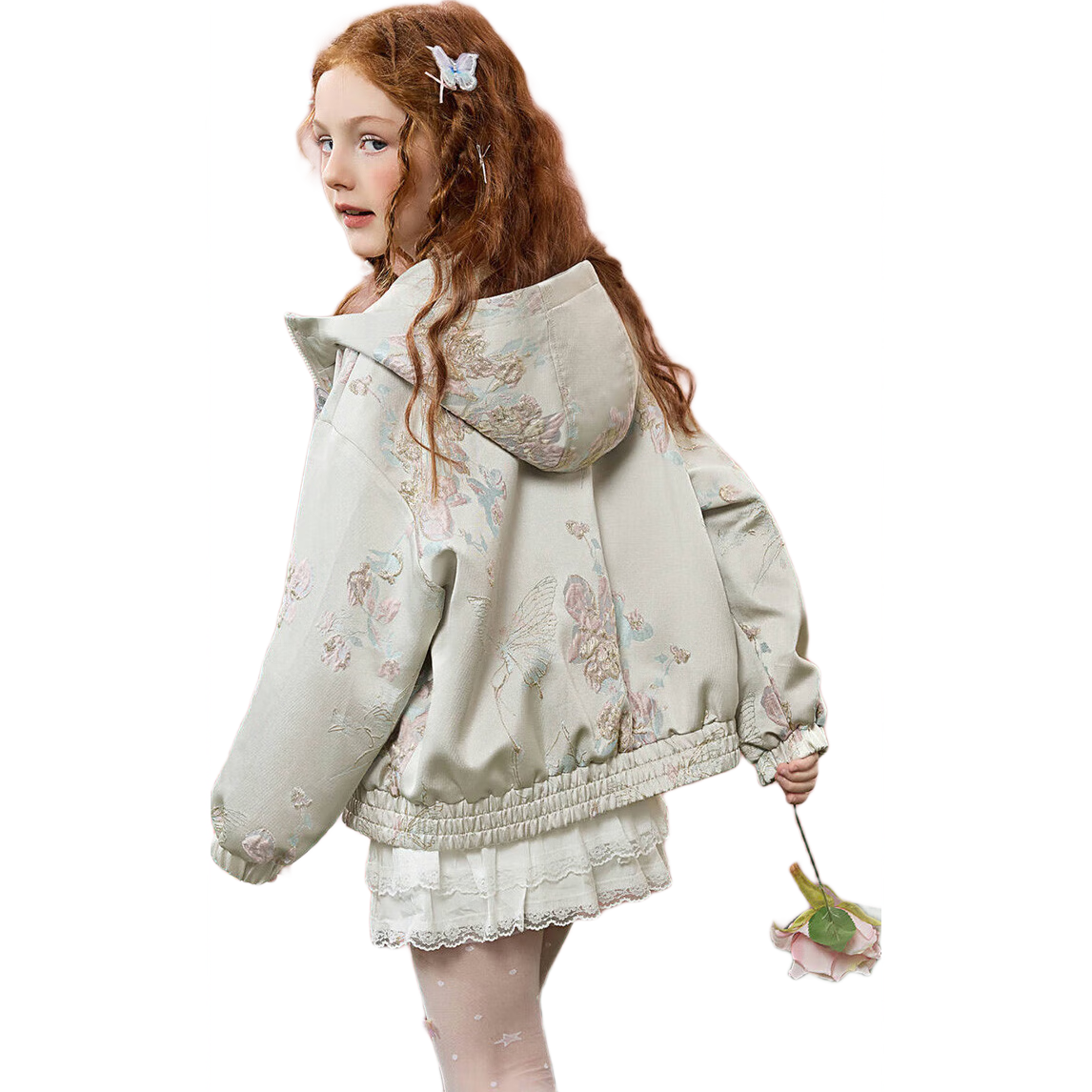 ASK JUNIOR Ůͯ����2026������ñ���������֯���Ứ ͬ�� ����ʽ 143.1Ԫ