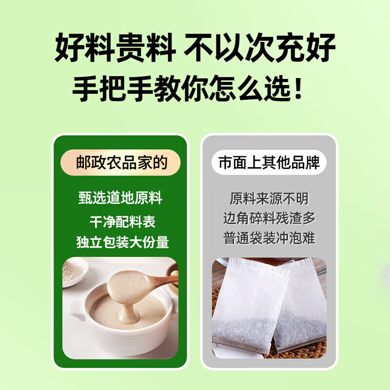 邮政农品(中国邮政黄芽汤)央妈推荐黄芽汤250g茯苓党参甘草黄芽汤代茶饮 【体验装】1盒/10袋