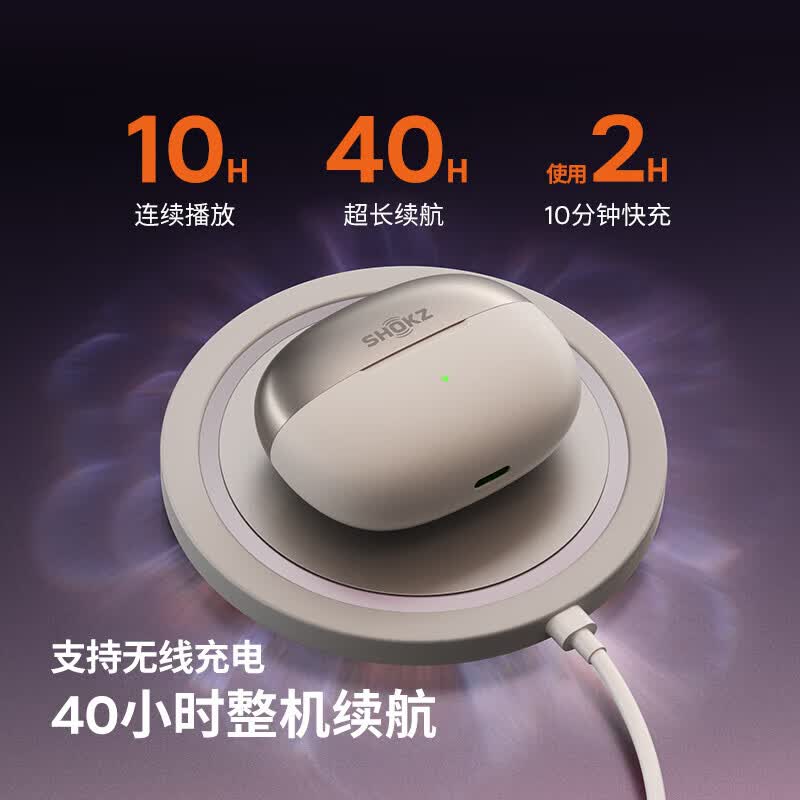 韶音(SHOKZ)【李现同款】OpenDots ONE耳夹式开放式蓝牙耳机动钛圈夹耳2025年新款跑步运动健身 可E卡支付E310 【定制礼盒+拎袋+贺卡】原石黑-京仓发