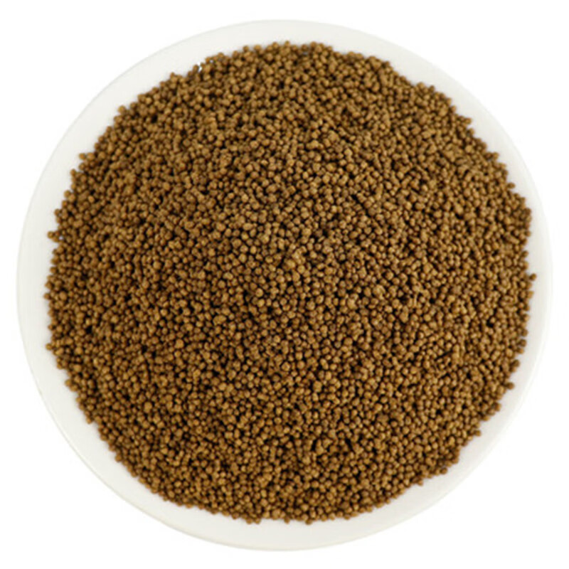 魚苗開口糧高蛋白粉末飼料幼魚粉末型奶粉特小魚各種育苗魚糧食 黃色40蛋白顆粒1毫米 10斤