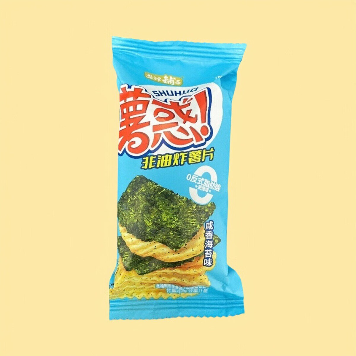 盐津铺子薯片薯之惑烘烤非油炸500g海苔原味零食膨化怀旧休闲食品