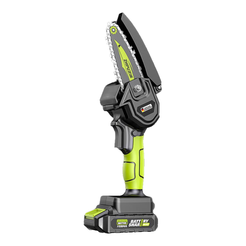 百亿补贴：芝浦（zhipu）电锯家用充电式锂电锯小型迷你便携单手锯电链锯园林户外伐木修枝 4寸标准款【65800H】一电+1链条 68.77元(含国补)