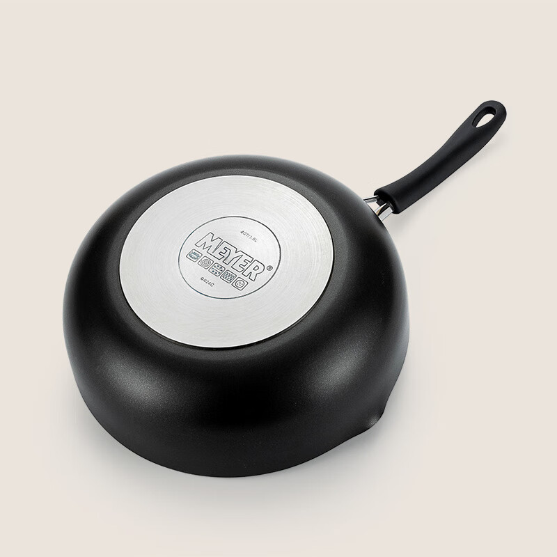 美亚（MEYER） 炒锅不粘炒菜耐腐蚀易清洗 耐磨不粘 煎炒烹炸 家用无油烟平底 多用锅+盖（洗碗机可用） 26cm
