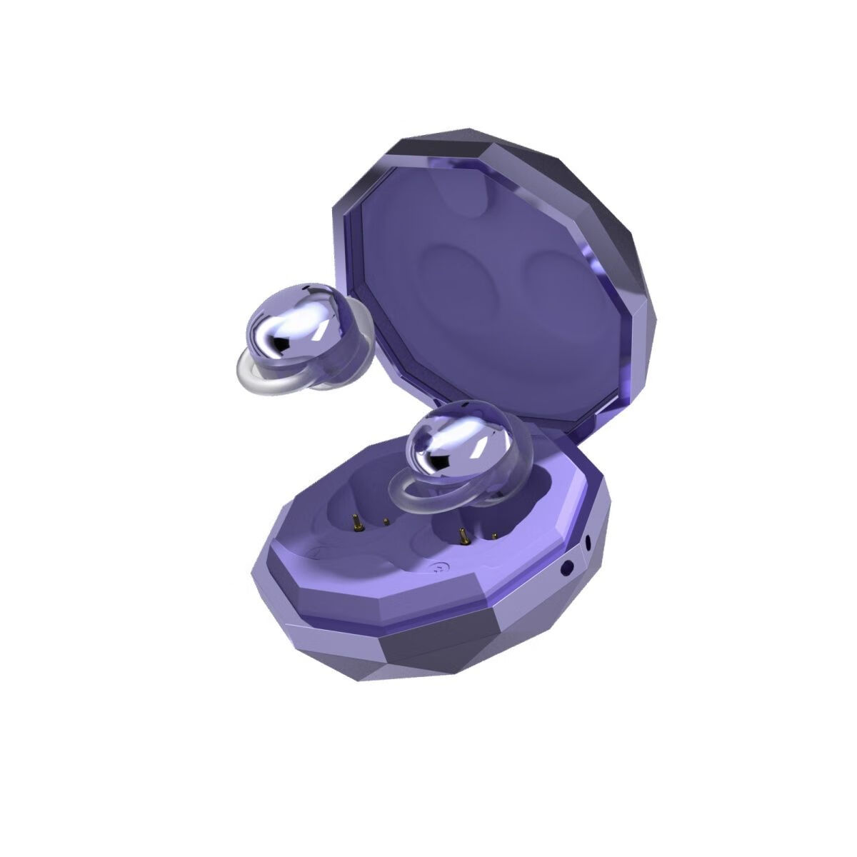 SLUB【2025新款】睡眠蓝牙耳机无线入耳式主动降噪睡觉专用侧睡不压耳asmr迷你耳塞隐形手机通用 梦幻紫【主动降噪|ACS全景音效】