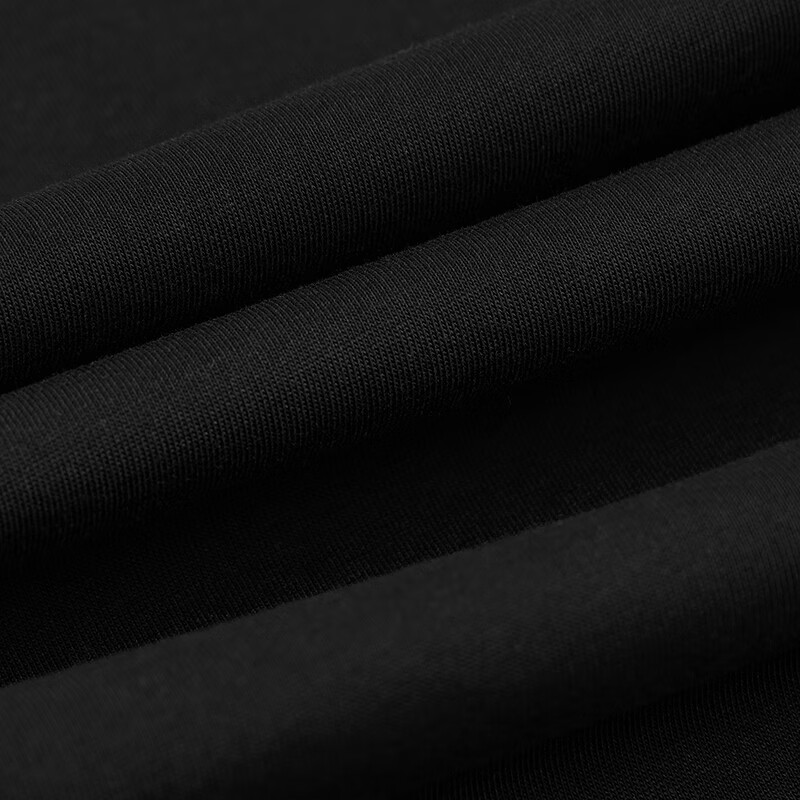 HLA海澜之家旗下黑鲸趣味字母印花短袖T恤男25夏圆领短t男