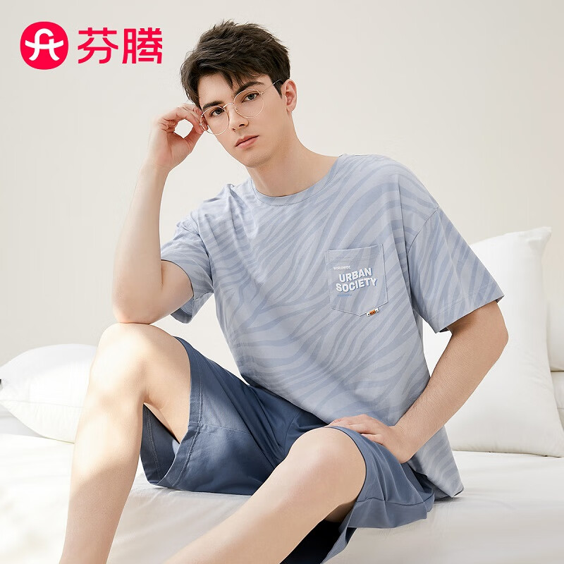 ���ڲ���������˯����ʿ��100%���ޡ��¿��T���˶��⴩�Ҿӷ���װ ǳ���� 2XL 99Ԫ