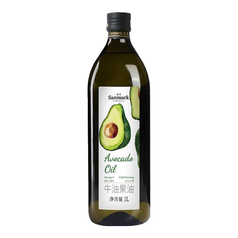 晟麥牛油果油低溫冷榨鱷梨油寶貝食用油涼拌熱炒菜小瓶鮮旗艦店正品 常規(guī)大瓶裝【炒菜實(shí)惠】1L