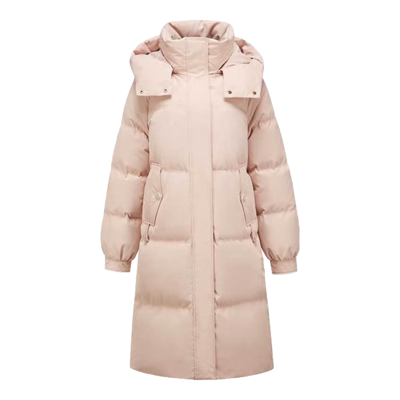 雅鹿 中长款羽绒服冬季时尚洋气加厚保暖休闲年轻外套 四色可选 199元包邮