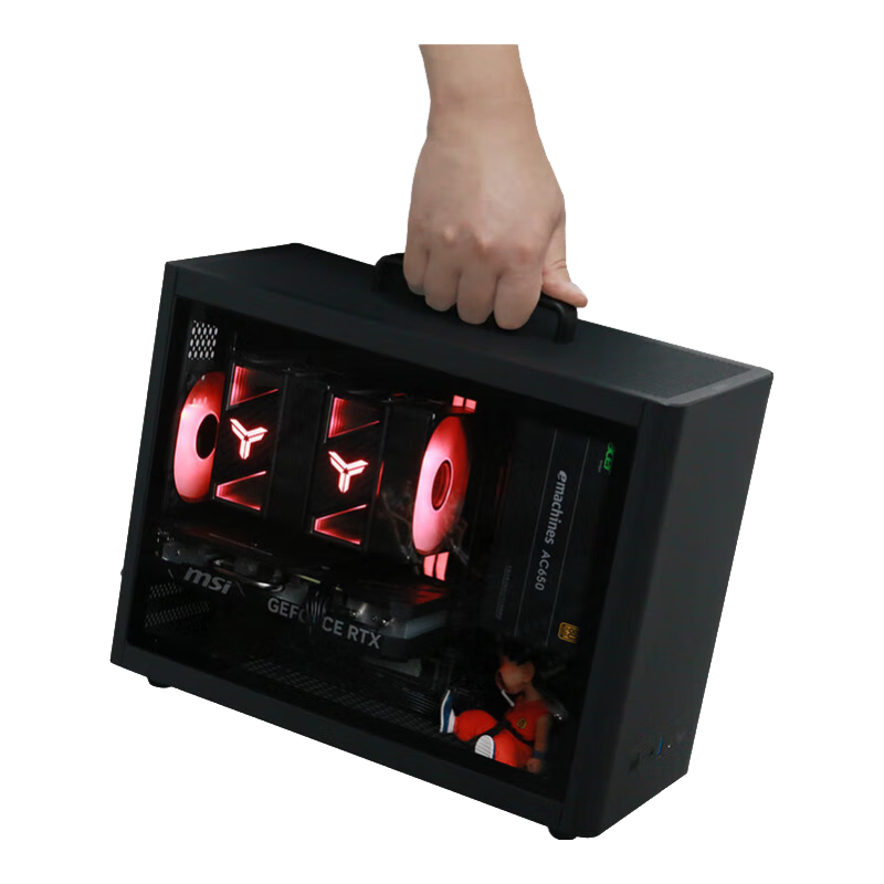 ���ڲ�����AMD R5 5600/9600X/RX7650GRE/6500XT��������ITX��������DIY������װ��̨ʽmini�칫̨ʽ��AI PC���� ���ö�حR5 5600/RX6500XT    3199Ԫ
