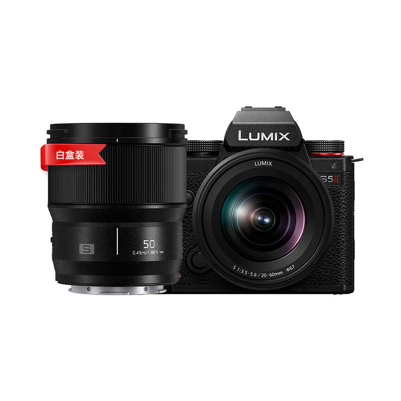 ���£�Panasonic��Lumix S5M2 ȫ������� L���� ΢����� �޷�������� ��2060ԭ���׻���+��50mmF1.8�׺С���װ