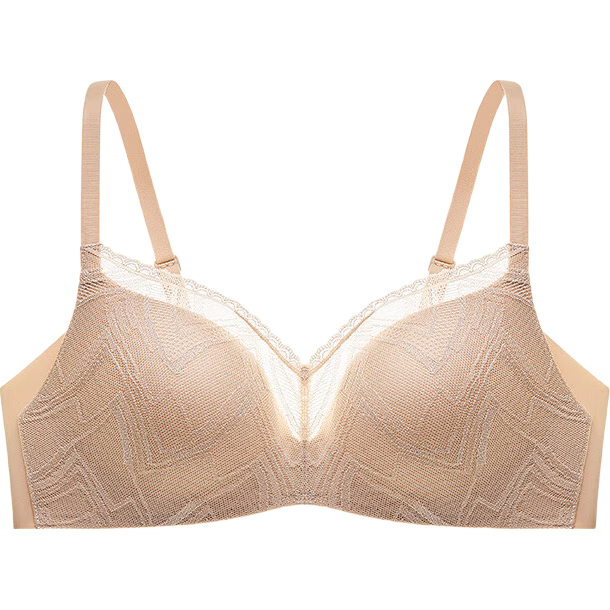 曼妮芬性感聚拢蕾丝软钢圈内衣女舒适透气文胸收副乳胸罩