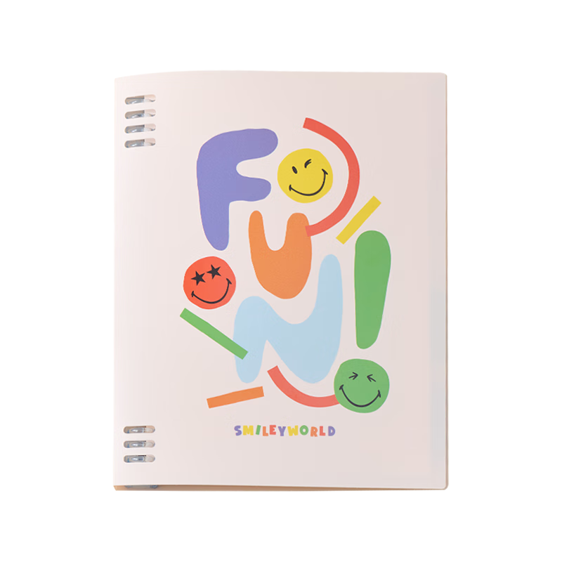 KACO 笑果制造 B5 不硌手活页本（SMILEYWORLD 联名款）（浅米色）