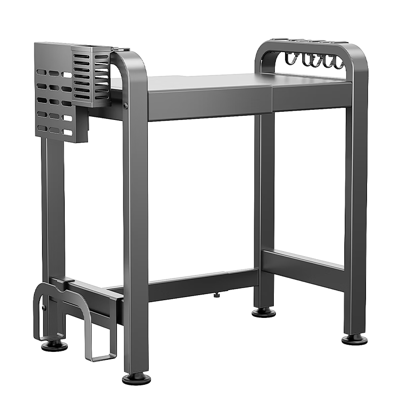 美厨物语厨房置物架台面微波炉置物架可伸缩烤箱架子家用多层厨房收纳架