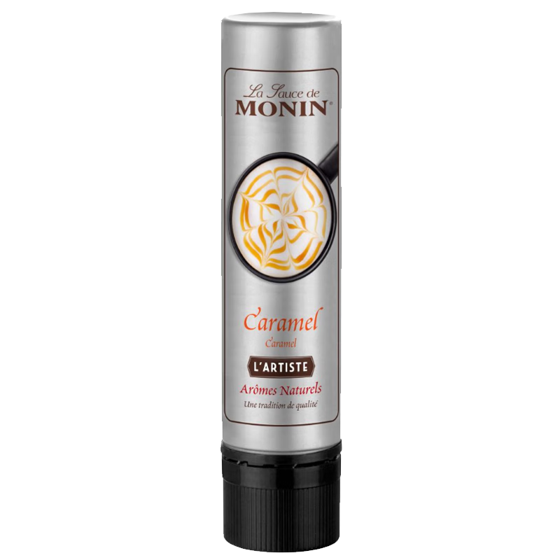 莫林（MONIN）馬來西亞進(jìn)口 焦糖風(fēng)味雕花筆150ml 咖啡拉花蛋糕糖醬手工輕便