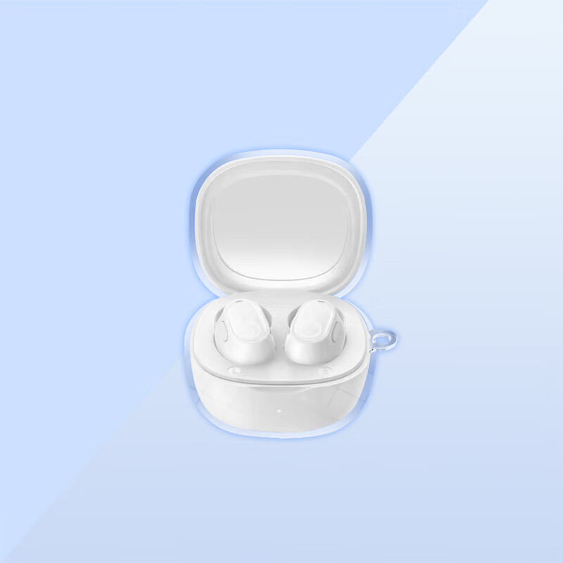 黑戴适用倍思wm02耳机保护套倍思WM01真无线蓝牙耳机壳倍思wm03软壳防摔透明耳机套倍思wm05简约 透明壳 倍思wm02
