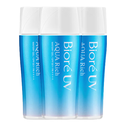 百亿补贴:碧柔(Biore)防晒霜男女防晒乳隔离面部身体防水防汗学生清爽保湿不油腻进口 70ml 3瓶(室友款) 无179.8元拍2件(合89.9元/件)