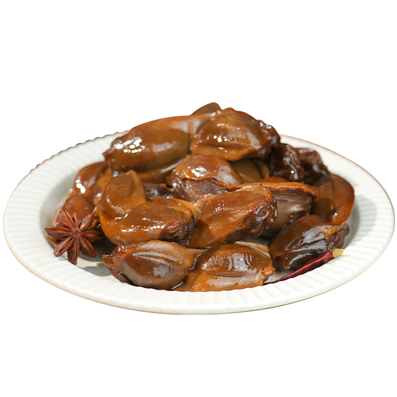 巧农婆卤味鸭胗鸭肫开袋即食香辣解馋小零食好吃辣卤熟食下酒菜夜宵小吃 热销组合装【五香味10包+香辣味10包】