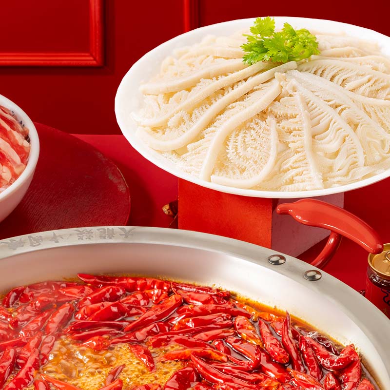 大龍燚 白千层肚250g毛肚冷藏生鲜食材固形物≥70%