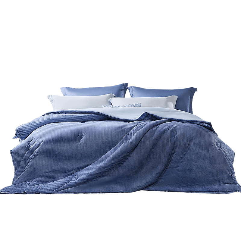 富安娜被子 深睡控温被PRO 冬季免被套抑菌纤维被 双人被子 230*229cm