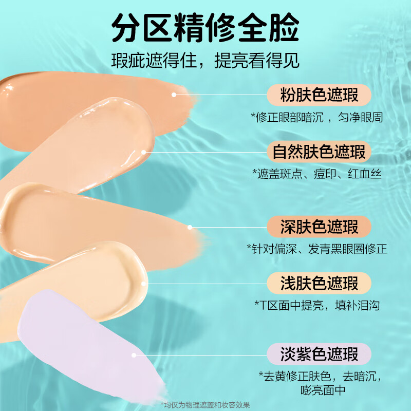 Pink Bear联名丑鱼限定面部综合盘眼影高光修容遮瑕 面部综合盘01（丑鱼限定）