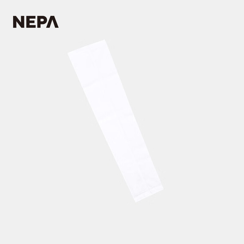 NEPA耐葩25年春夏新品男女款弹性凉爽遮阳袖套7LC7907 白色A00 M