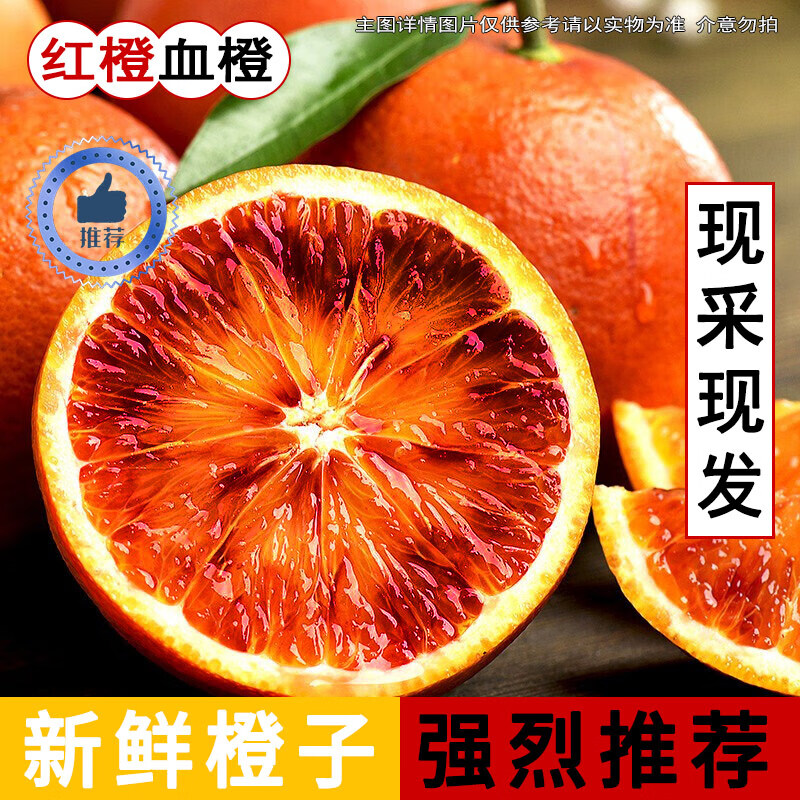 智洲国产新鲜橙子橘柑橙冰糖橙子 整箱约5.5-4.5斤/净含量2200g
