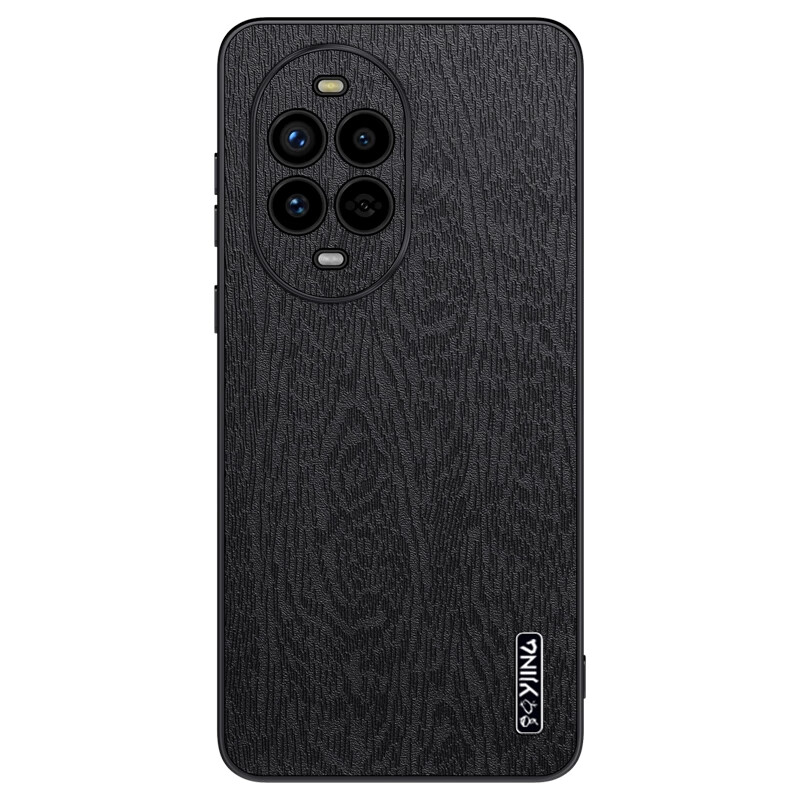 易京(YJING)适用 华为nova13pro手机壳防摔保护套HUAWEI Nova13 Pro手机套镜头全包高端轻奢超薄素皮壳 【楝树黑】配高清全屏曲屏软膜