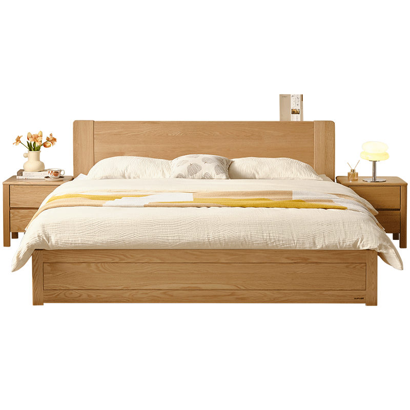 ȫ�ѼҾӱ�ŷԭľ��๦�ܴ��ﴲ������1.5��2����ľȫʵľ˫�˴� ����ľ|������̴�+���� 1.8��